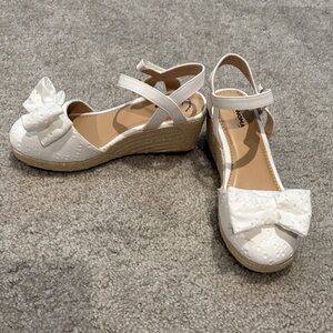 Sonoma girl’s white Wedge Sandals